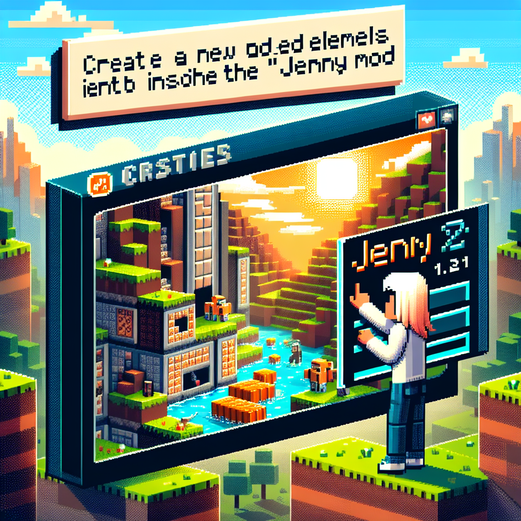 Exploring the New Features of Jenny Mod in Minecraft 1.21