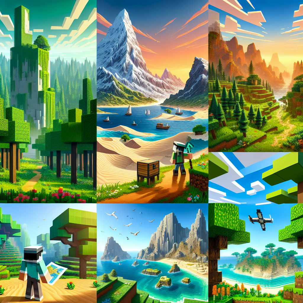Exploring the Diverse Worlds: A Guide to Minecraft's Background Biomes
